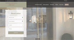 Desktop Screenshot of hotel-larochelle.com